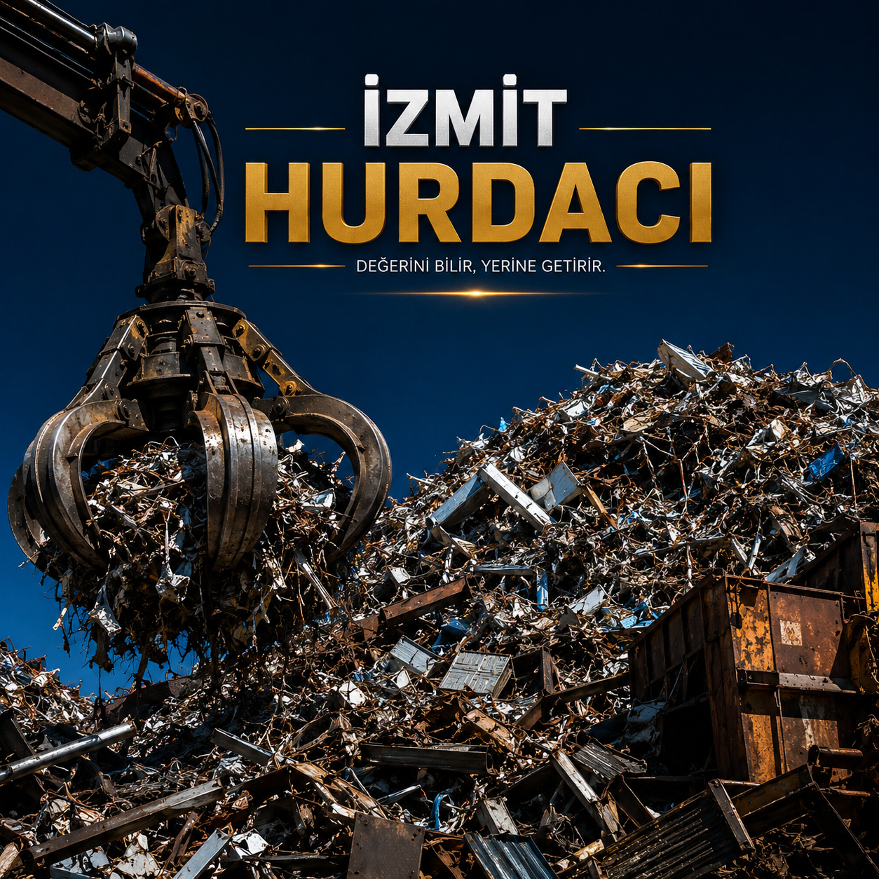İzmit hurdacı yerinde hurda alımı